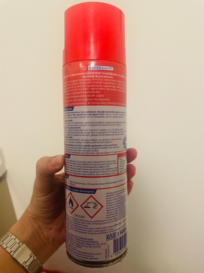 Domol Fırın ve Izgara Temizleyici Sprey - Görsel 3
