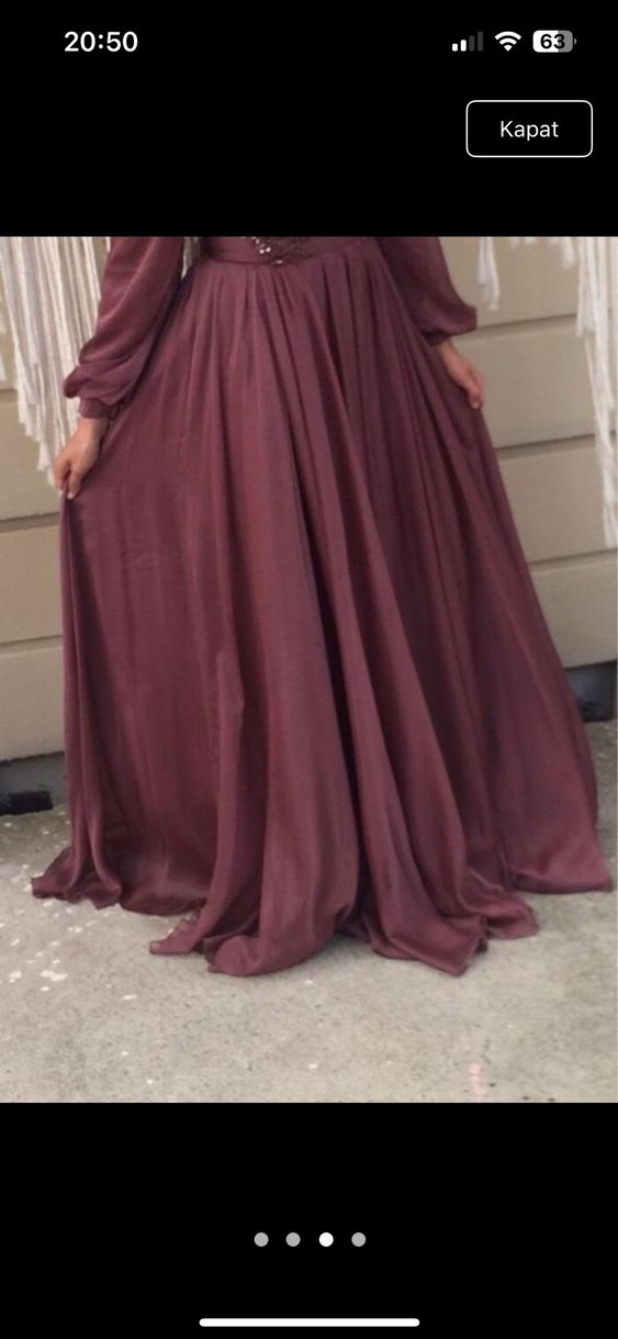 Tesettür Abiye Elbise - Görsel 3