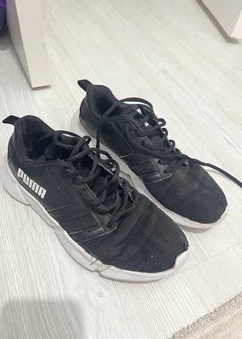 Siyah Puma kadın Spor Ayakkabı - Görsel 3