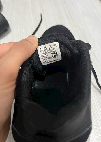 Siyah Puma kadın Spor Ayakkabı - Görsel 4