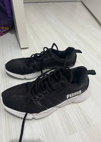 Siyah Puma kadın Spor Ayakkabı - Görsel 2
