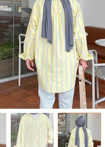 Oversize gömlek - Görsel 4