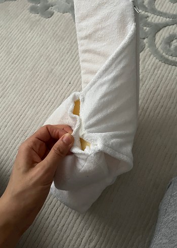 Bebek Güvenlik Yan Yatak Destek Yastığı Beyaz - Görsel 4