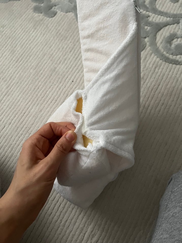 Bebek Güvenlik Yan Yatak Destek Yastığı Beyaz - Görsel 4