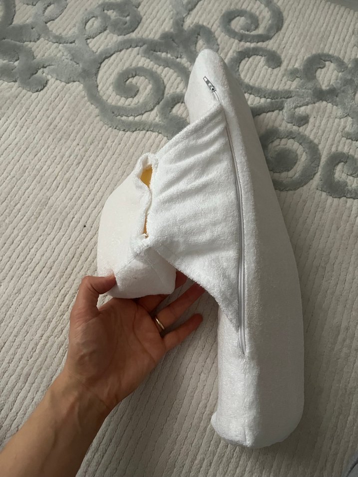 Bebek Güvenlik Yan Yatak Destek Yastığı Beyaz - Görsel 5