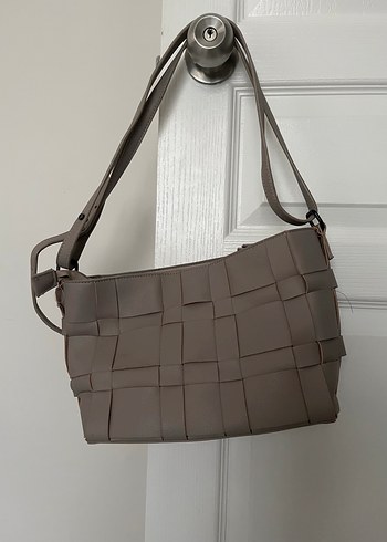 Bej Deri Tokalı Kadın Çanta-JAG - Görsel 3