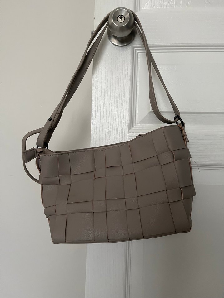 Bej Deri Tokalı Kadın Çanta-JAG - Görsel 3