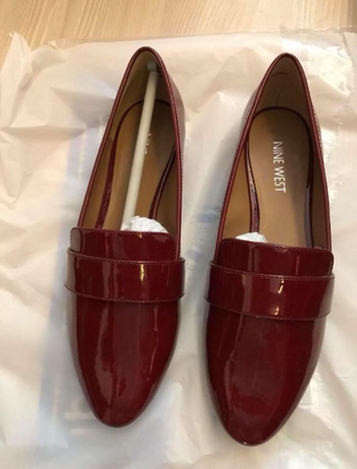 37 Beden bordo Renk Nine west ayakkabı 