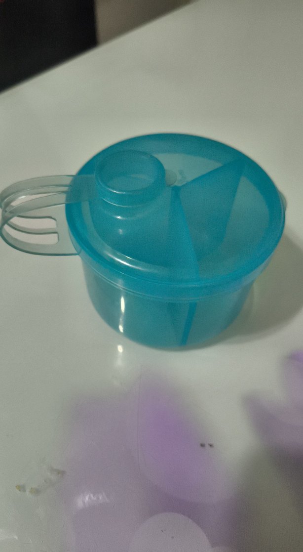 babyJem Mavi Bebek toz mama Saklama Kabı - Görsel 2