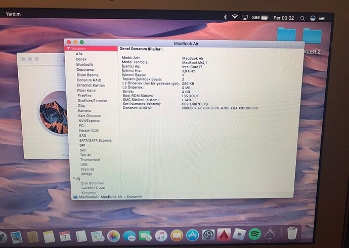 Beden Macbook air