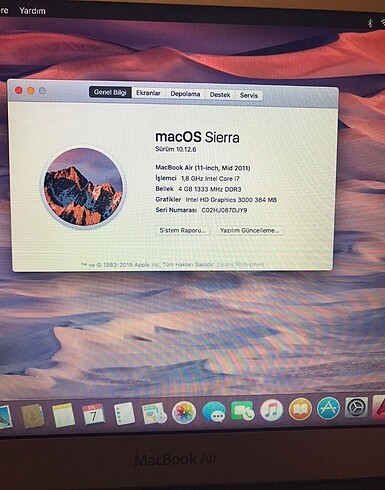 Apple Macbook air