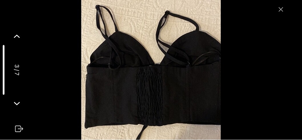 xs Beden Koton crop