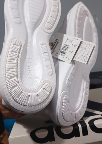 Adidas Beyaz Bağcıklı Spor Ayakkabısı - Görsel 5