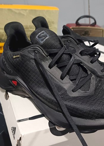 Siyah Erkek Salomon Spor Ayakkabı - Görsel 2