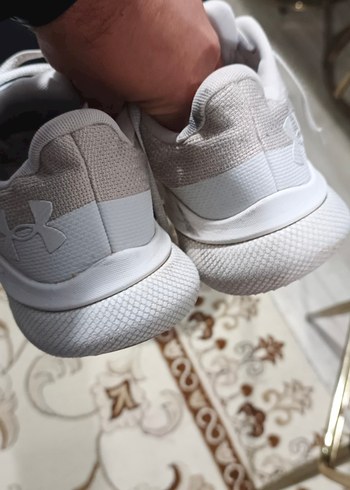 Under Armour Beyaz Erkek Koşu Ayakkabısı - Görsel 5