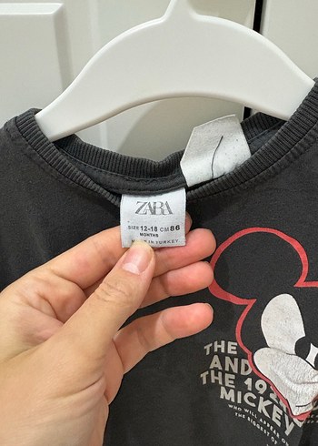 Zara unixes bebek tişört - Görsel 3