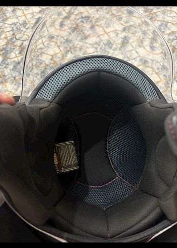 Kilitli Siyah LS2 Biker Kask - Görsel 10