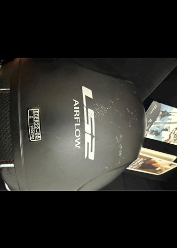 Kilitli Siyah LS2 Biker Kask - Görsel 8