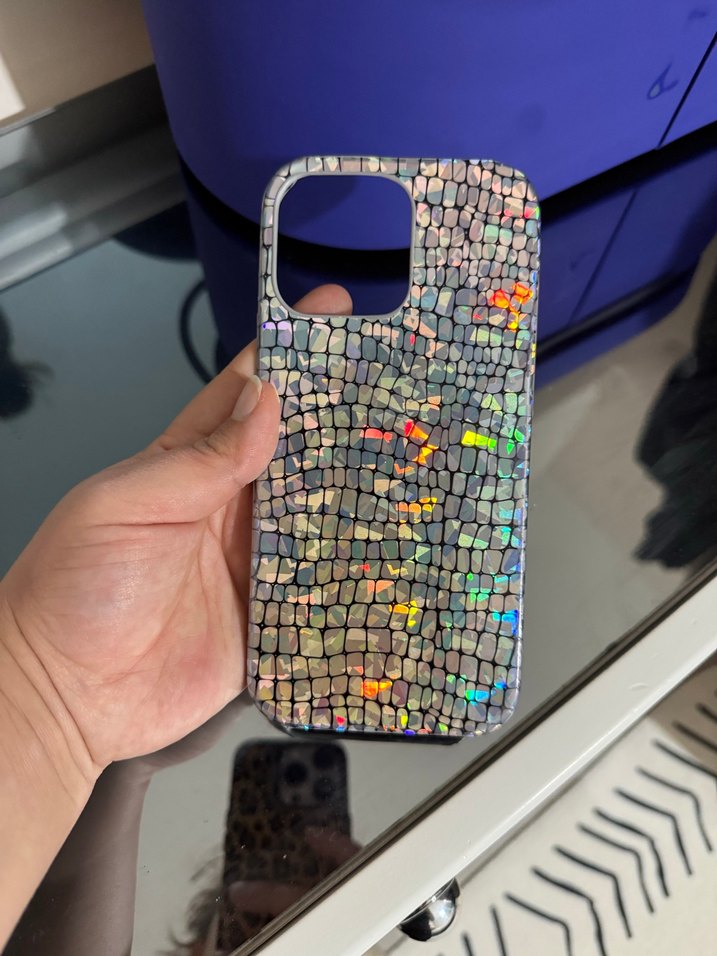 Pul İşlemeli Çok Renkli Bohem Telefon Kılıfı 16 pro max - Görsel 2