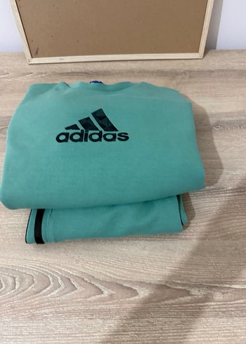 Adidas Erkek Çocuk Pastel Yeşil Eşofman Takımı - Görsel 7