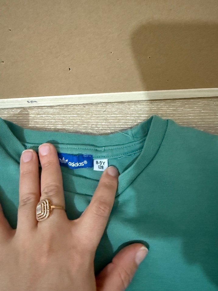 Adidas Erkek Çocuk Pastel Yeşil Eşofman Takımı - Görsel 3