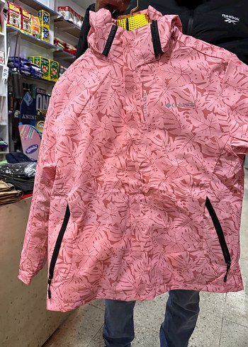 Pembe Kamuflaj Desenli Kadın Ceket - Görsel 6