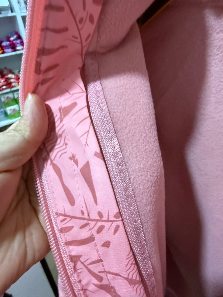 Pembe Kamuflaj Desenli Kadın Ceket - Görsel 4