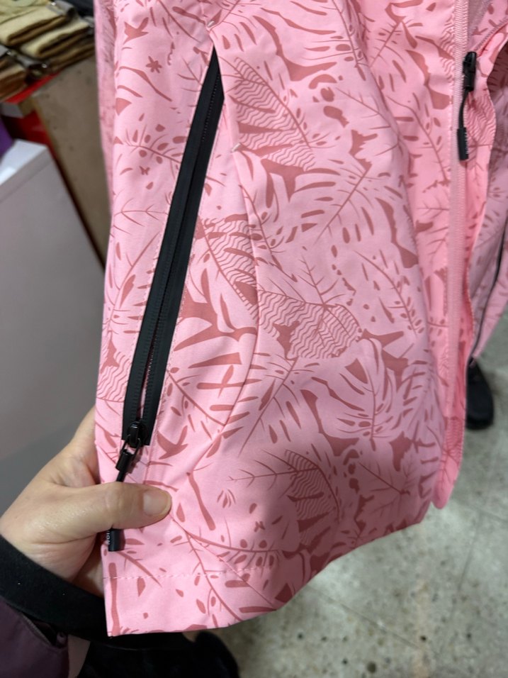 Pembe Kamuflaj Desenli Kadın Ceket - Görsel 3