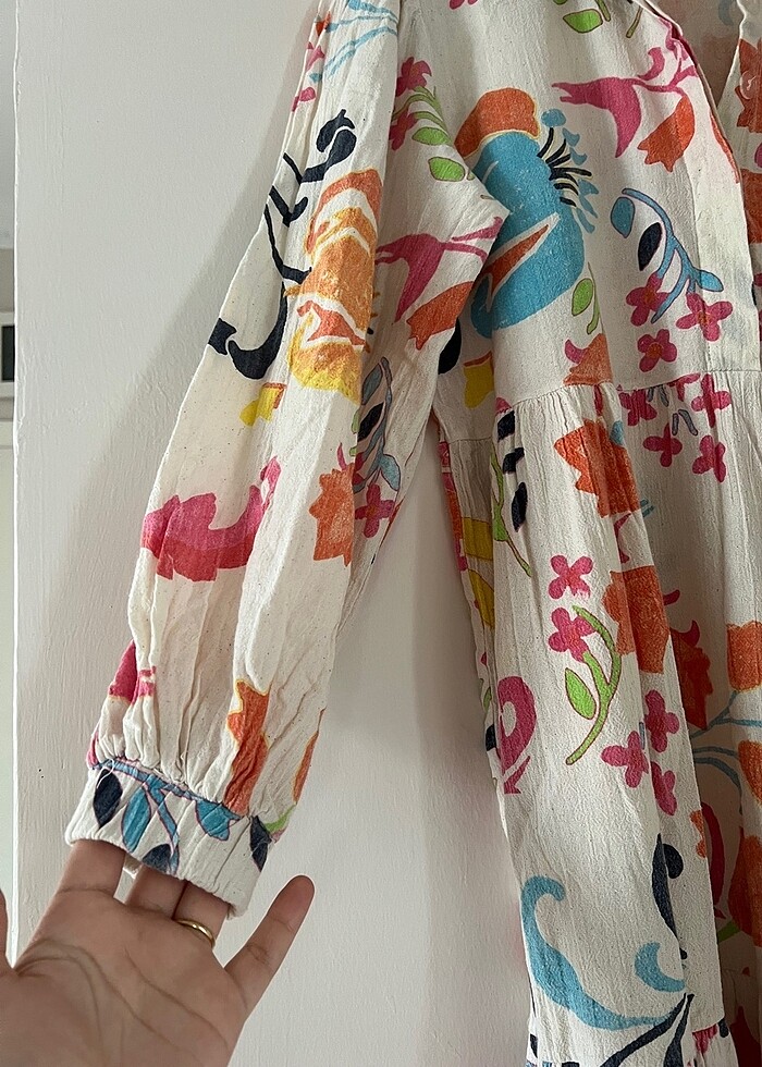 KETEN ELBİSE - Görsel 2