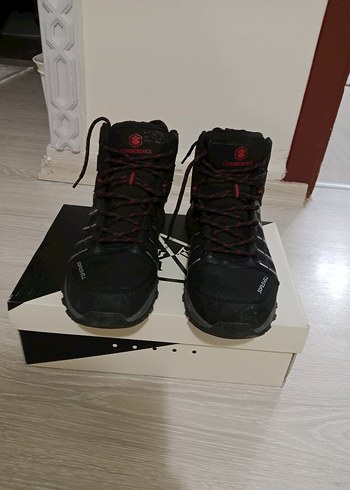 Siyah Erkek Outdoor Bağcıklı Spor Ayakkabı - Görsel 4