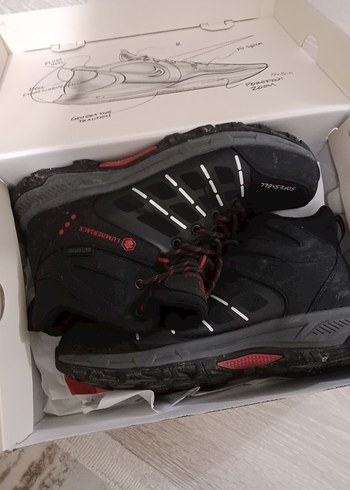 Siyah Erkek Outdoor Bağcıklı Spor Ayakkabı - Görsel 3