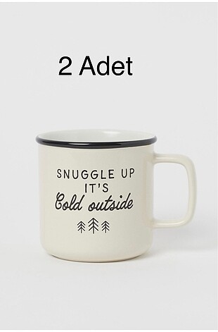 h&m 2 adet kupa