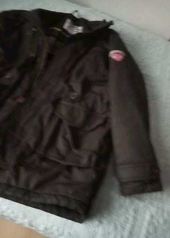 Erkek Siyah Midi Boy Fermuarlı Ceket - Görsel 10