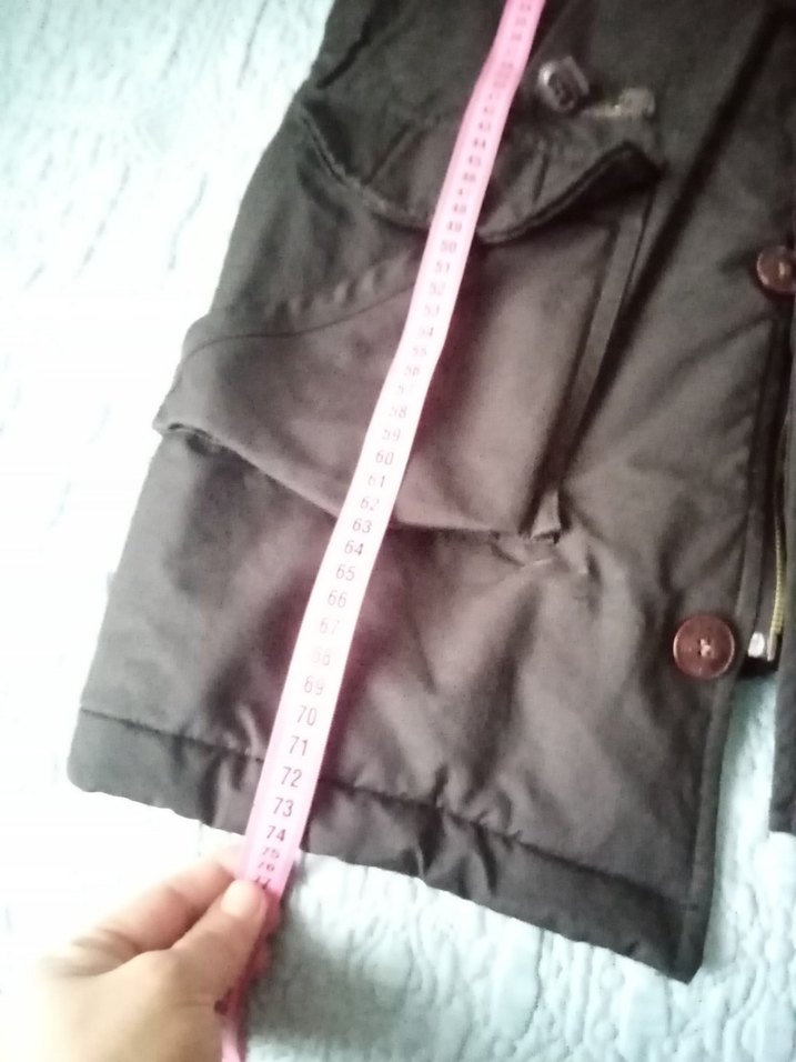 Erkek Siyah Midi Boy Fermuarlı Ceket - Görsel 5