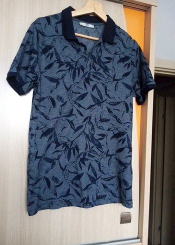 Düğmeli Siyah Kareli Erkek Polo Yaka Tişört - Görsel 9