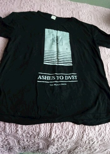 Mavi Baskılı V Yaka Erkek Tişört - Görsel 20