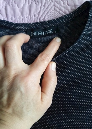 Mavi Baskılı V Yaka Erkek Tişört - Görsel 17