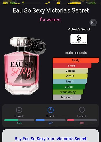 Victoria's Secret Eau So Sexy Parfüm Mist - Görsel 3