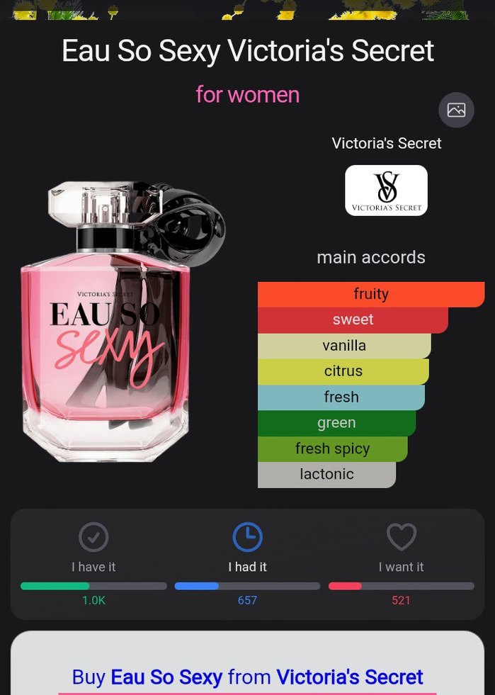 Victoria's Secret Eau So Sexy Parfüm Mist - Görsel 3