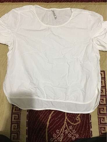 STRADIVARIUS BEYAZ BLUZ