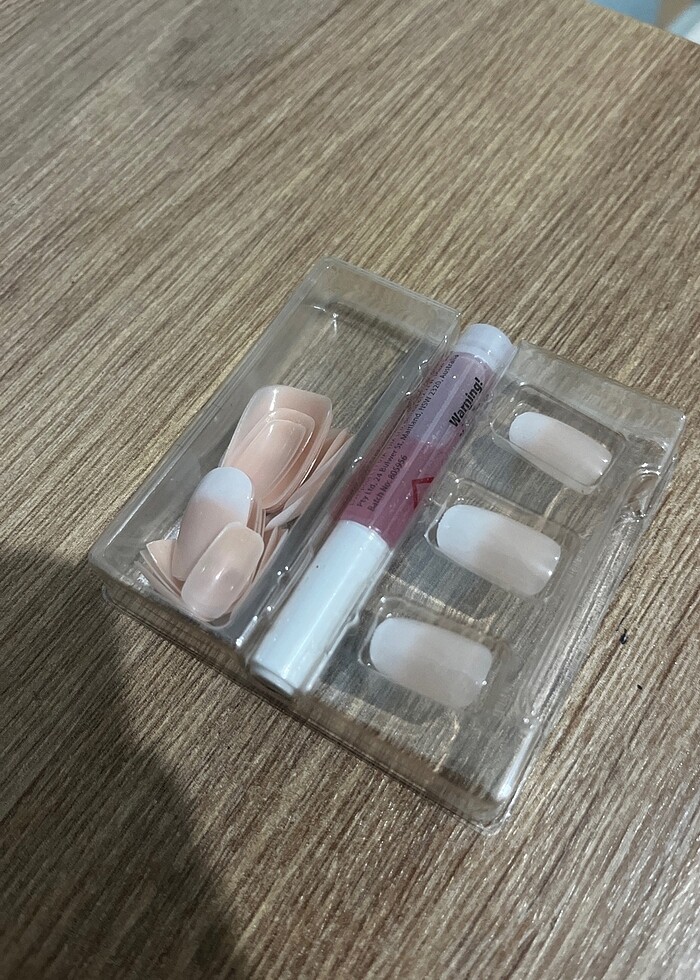 Takma french tırnak - Görsel 3