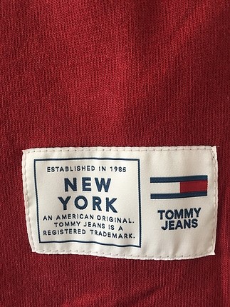 s Beden bordo Renk Orijinal Tommy Hilfiger tshirt