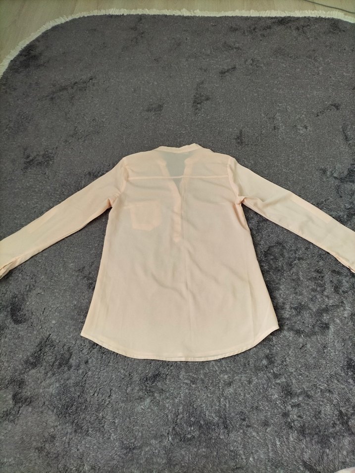 pudra rengi bluz - Görsel 4