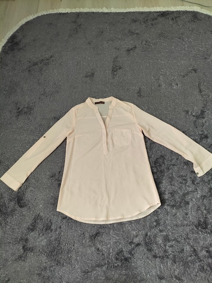 pudra rengi bluz - Görsel 2