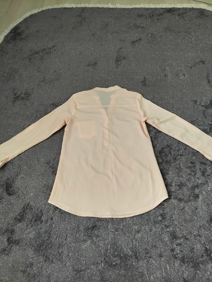 pudra rengi bluz - Görsel 3