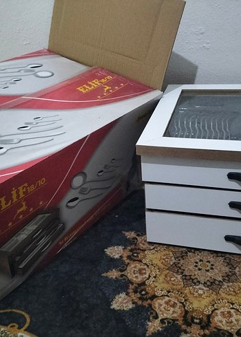 Beyaz Kutulu Çatal Kaşık Takımı - Görsel 16