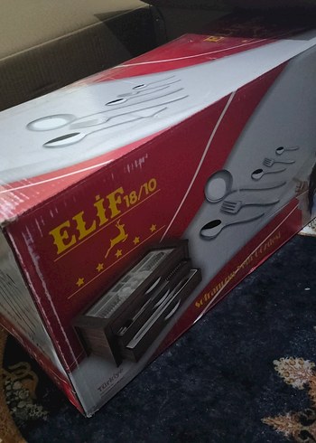 Beyaz Kutulu Çatal Kaşık Takımı - Görsel 12