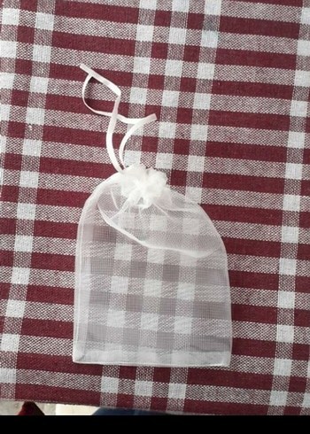 Beyaz Kına Çerez Kesesi - Görsel 2