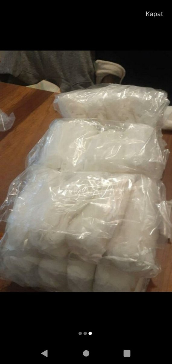 Beyaz Kına Çerez Kesesi - Görsel 3