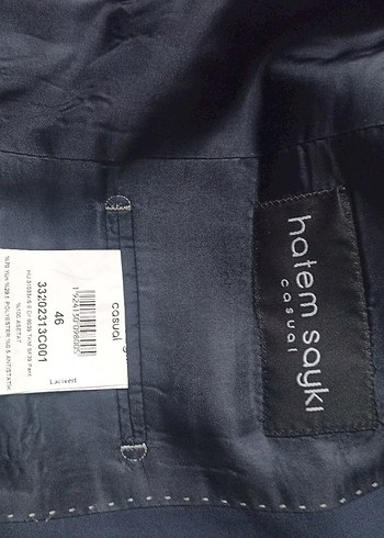 Erkek Siyah Regular Fit Ofis Takım Elbise Ceketi - Görsel 5